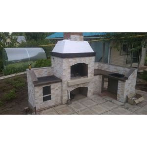 Барбекю угловое 52