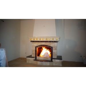 Камин кирпичная кладка Уфа, Акбердино № 4