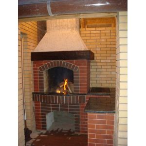 Барбекю отделка декоративный кирпич Уфа № 13