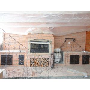 Барбекю (комплекс) кирпичная кладка, тандыр, коптильня № 20