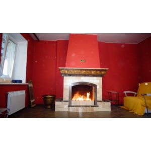 Камин кирпичной кладки эксклюзив Уфа № 15