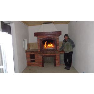 № 33 барбекю кирпичная кладка