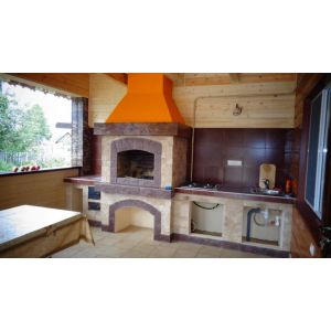 Барбекю комплекс (малый) № 34